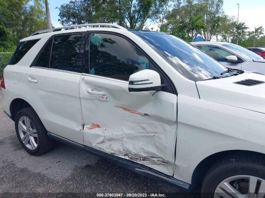 2013 MERCEDES-BENZ ML 350 4JGDA5HB1DA112268