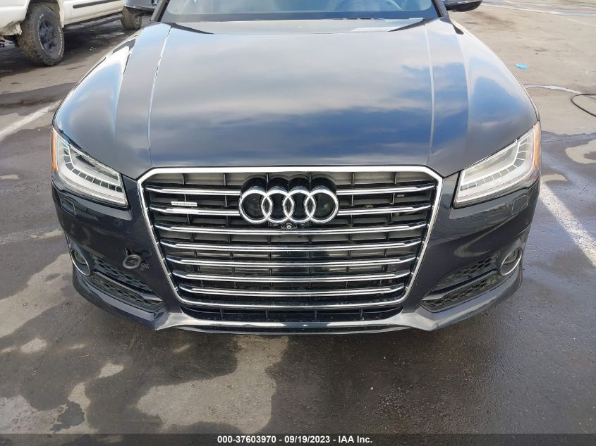 2016 AUDI A8 L 4.0T SPORT - WAU43AFD7GN011337