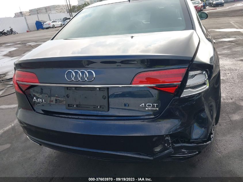 2016 AUDI A8 L 4.0T SPORT - WAU43AFD7GN011337