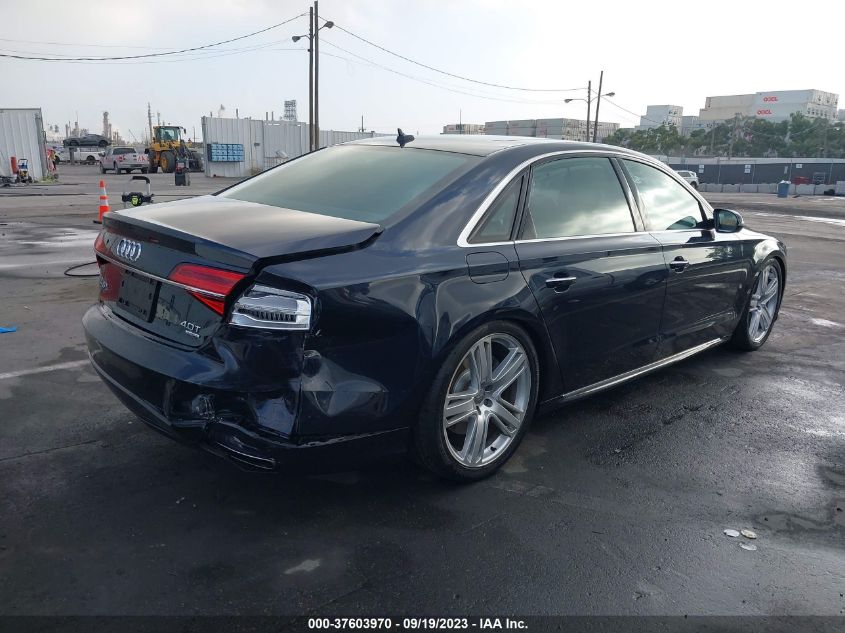 2016 AUDI A8 L 4.0T SPORT - WAU43AFD7GN011337