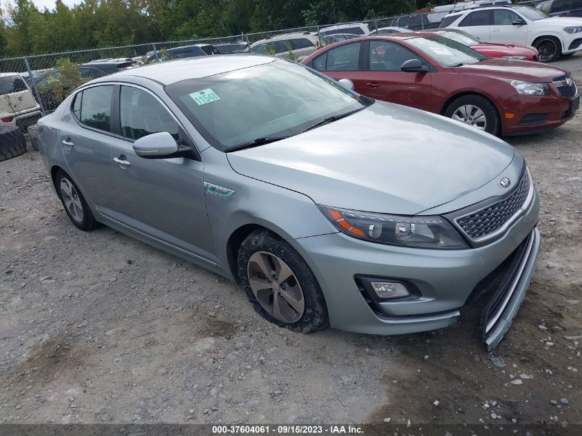 2014 KIA OPTIMA HYBRID LX - KNAGM4AD6E5075630