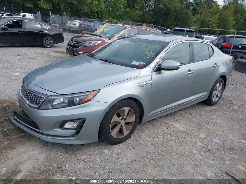 2014 KIA OPTIMA HYBRID LX - KNAGM4AD6E5075630