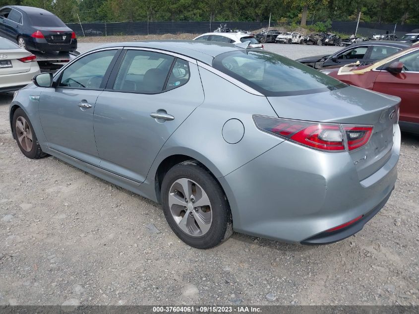 2014 KIA OPTIMA HYBRID LX - KNAGM4AD6E5075630