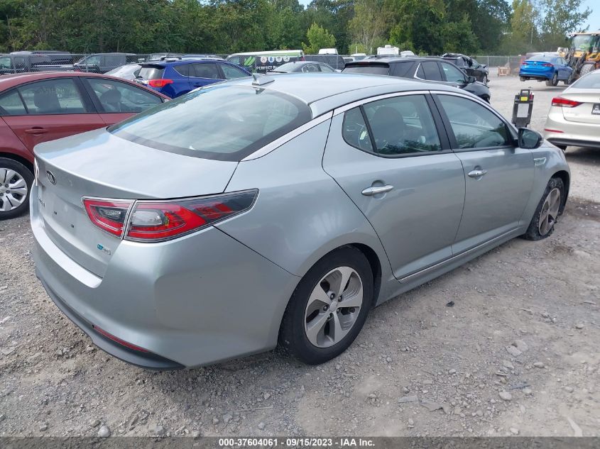 2014 KIA OPTIMA HYBRID LX - KNAGM4AD6E5075630