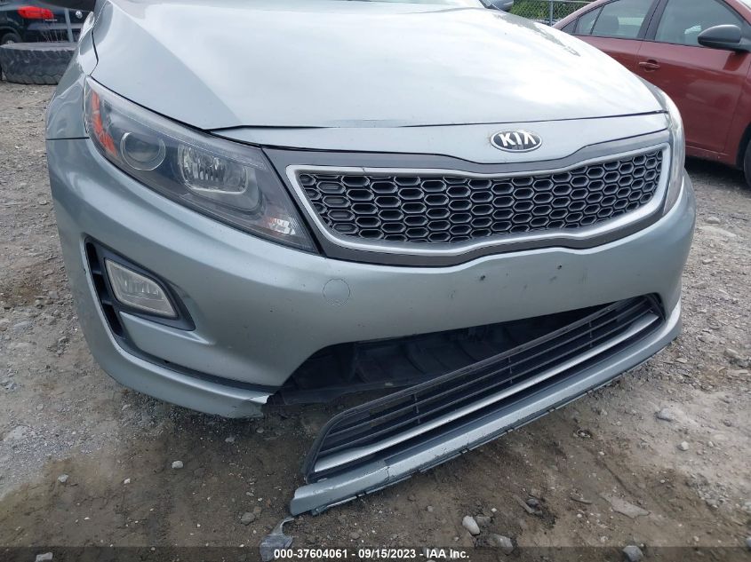 2014 KIA OPTIMA HYBRID LX - KNAGM4AD6E5075630