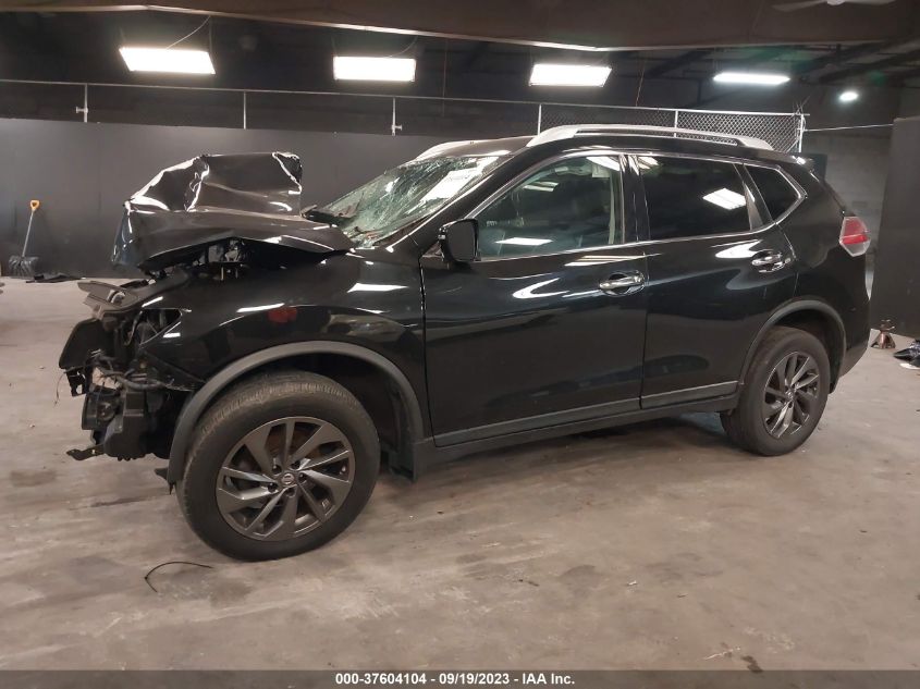 2016 NISSAN ROGUE SL - KNMAT2MV9GP682603