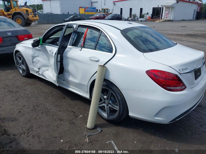 2015 MERCEDES-BENZ C 300 SPORT 4MATIC/LUXURY 4MATIC/4MATIC - 55SWF4KB9FU042822