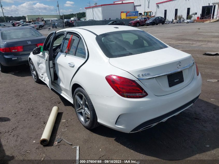 2015 MERCEDES-BENZ C 300 SPORT 4MATIC/LUXURY 4MATIC/4MATIC - 55SWF4KB9FU042822