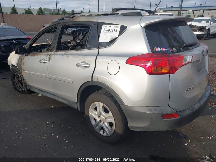 2015 TOYOTA RAV4 LE - JTMZFREV3FJ051168
