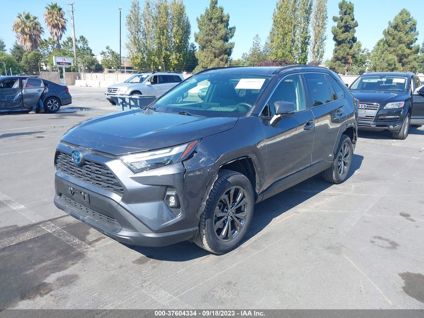 VIN JTMB6RFV6ND050206 2022 TOYOTA RAV4 XLE PREMIUM