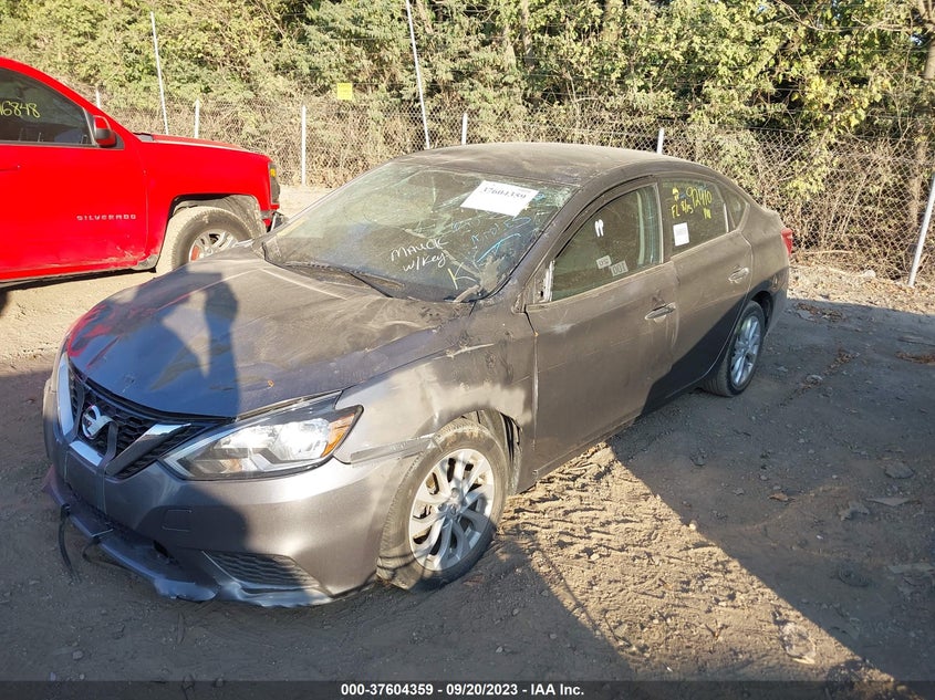 VIN 3N1AB7AP4KY294842 2019 NISSAN SENTRA SV
