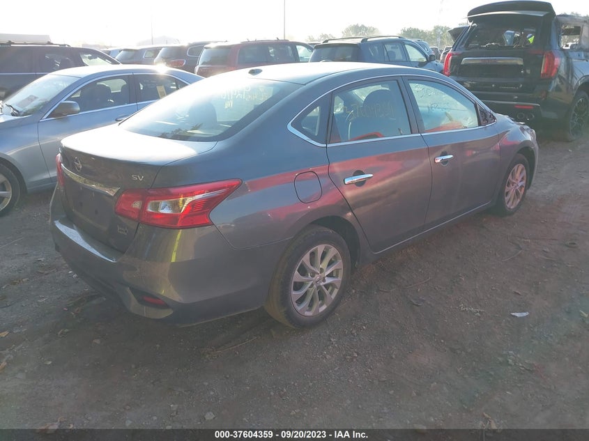 VIN 3N1AB7AP4KY294842 2019 NISSAN SENTRA SV