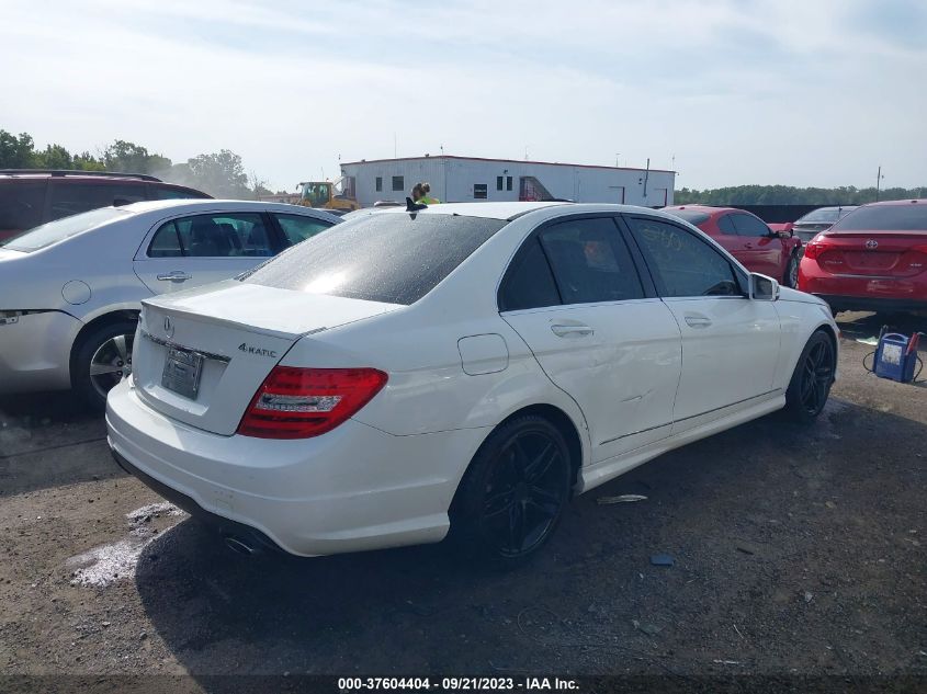 2014 MERCEDES-BENZ C-CLASS C 300 - WDDGF8AB5ER319804
