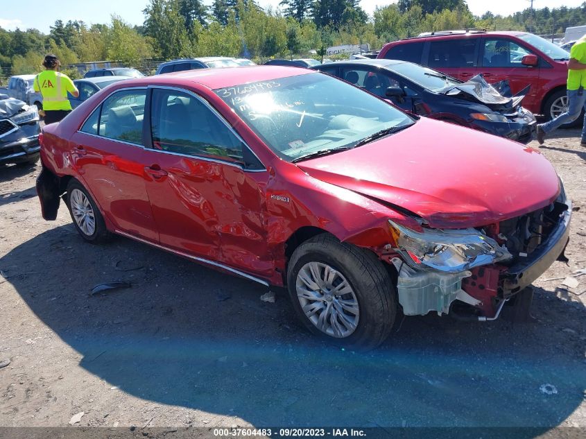 2013 TOYOTA CAMRY HYBRID LE/XLE - 4T1BD1FK4DU096849