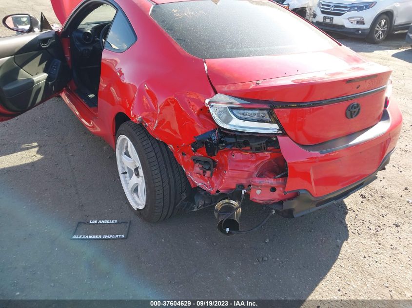 2022 TOYOTA GR86 JF1ZNBC1XN8753302