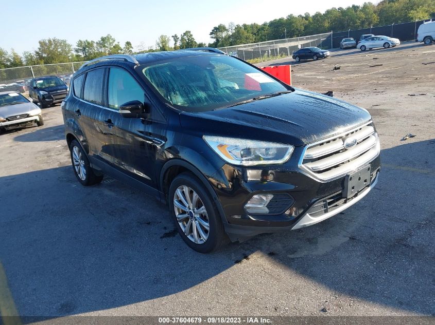 2017 FORD ESCAPE TITANIUM - 1FMCU9J94HUC81108