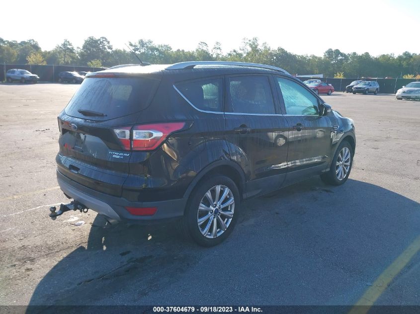 2017 FORD ESCAPE TITANIUM - 1FMCU9J94HUC81108