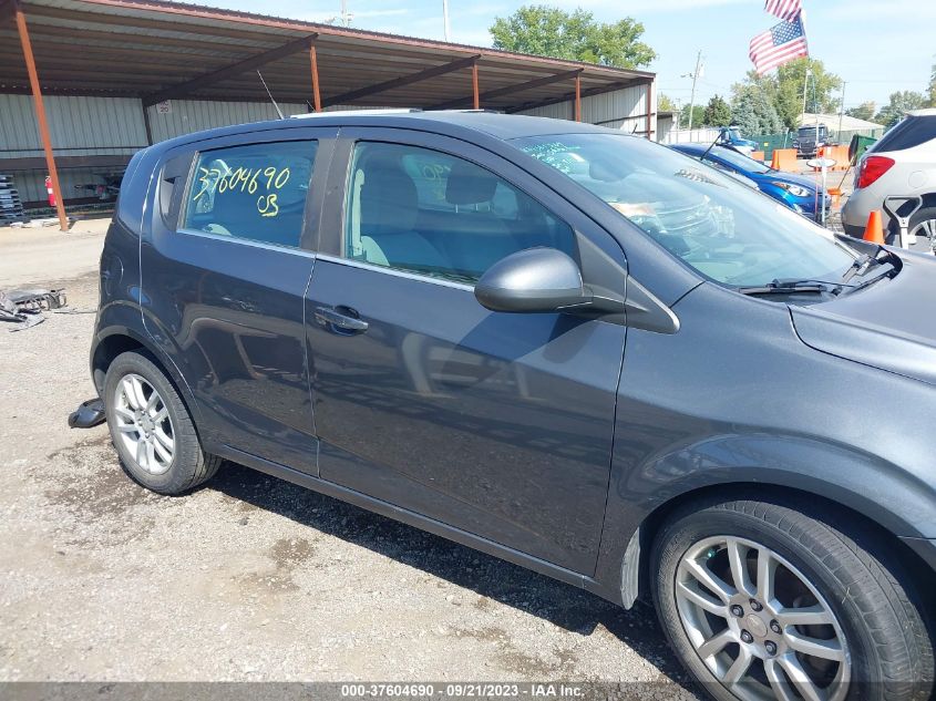 2013 CHEVROLET SONIC LT - 1G1JC6SG0D4201770