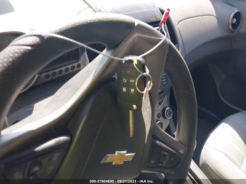 2013 CHEVROLET SONIC LT - 1G1JC6SG0D4201770