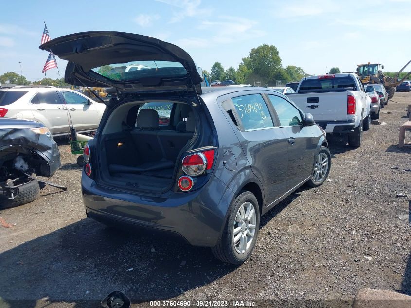 2013 CHEVROLET SONIC LT - 1G1JC6SG0D4201770
