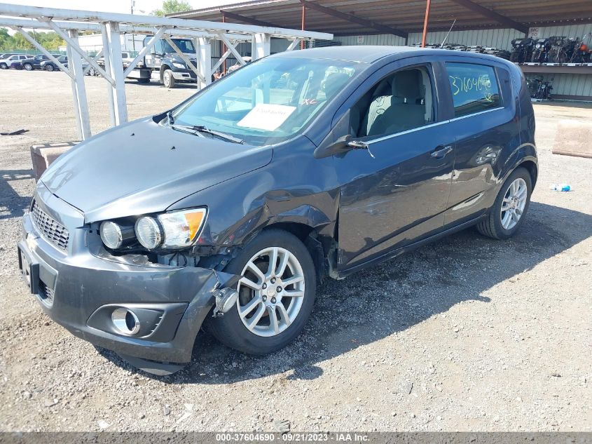 2013 CHEVROLET SONIC LT - 1G1JC6SG0D4201770