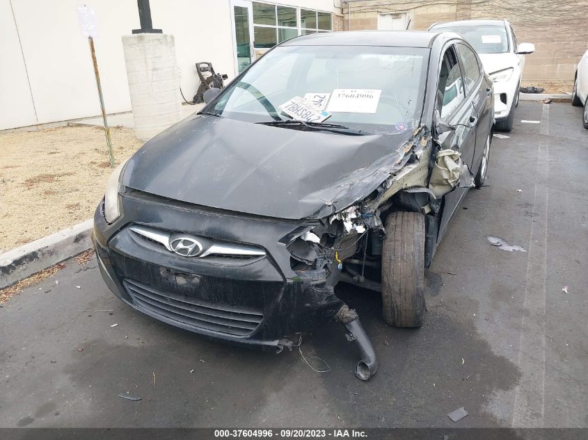 2013 HYUNDAI ACCENT GLS - KMHCU4AE4DU462249