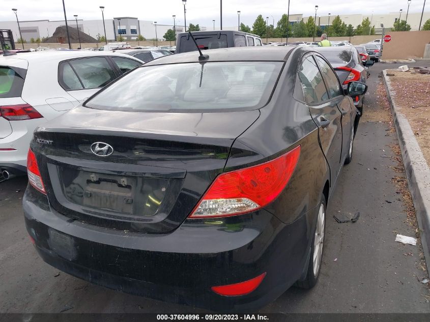2013 HYUNDAI ACCENT GLS - KMHCU4AE4DU462249