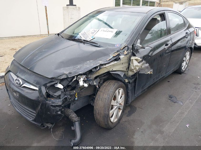 2013 HYUNDAI ACCENT GLS - KMHCU4AE4DU462249