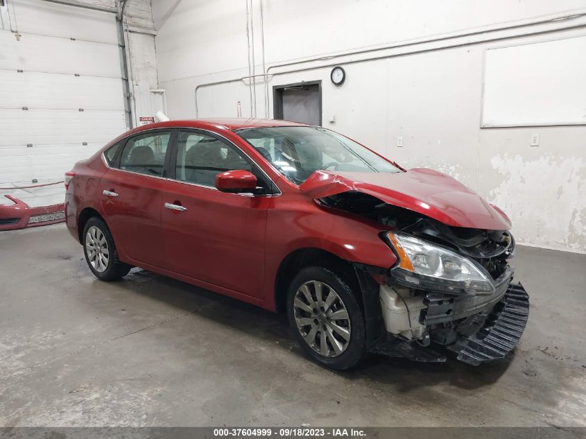 2015 NISSAN SENTRA SV - 3N1AB7AP1FY250710