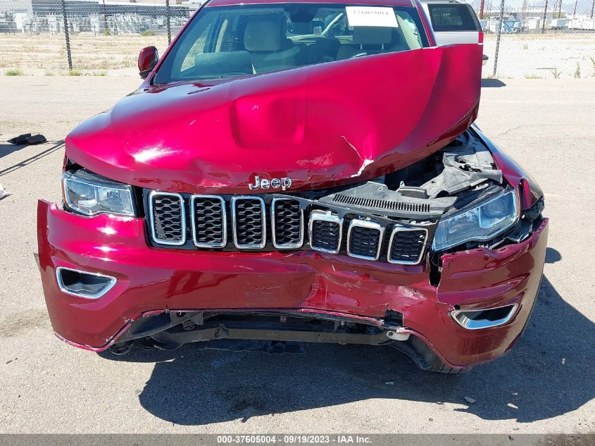 2017 JEEP GRAND CHEROKEE LAREDO - 1C4RJEAG6HC609245