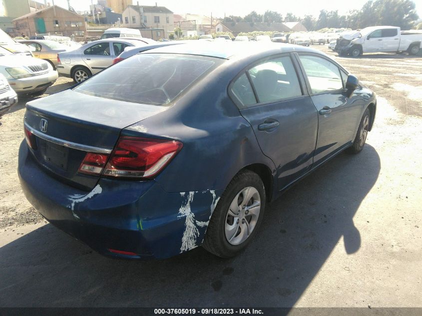 2013 HONDA CIVIC SDN LX - 2HGFB2F50DH508510