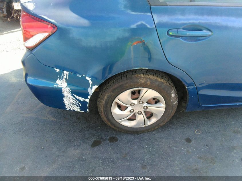 2013 HONDA CIVIC SDN LX - 2HGFB2F50DH508510