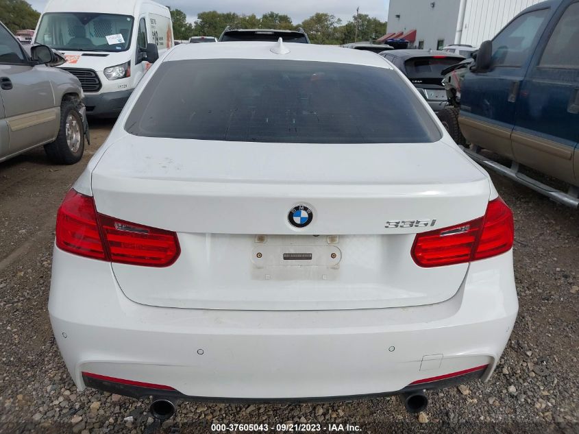 2013 BMW 3 SERIES 335I - WBA3A9G50DNP38225