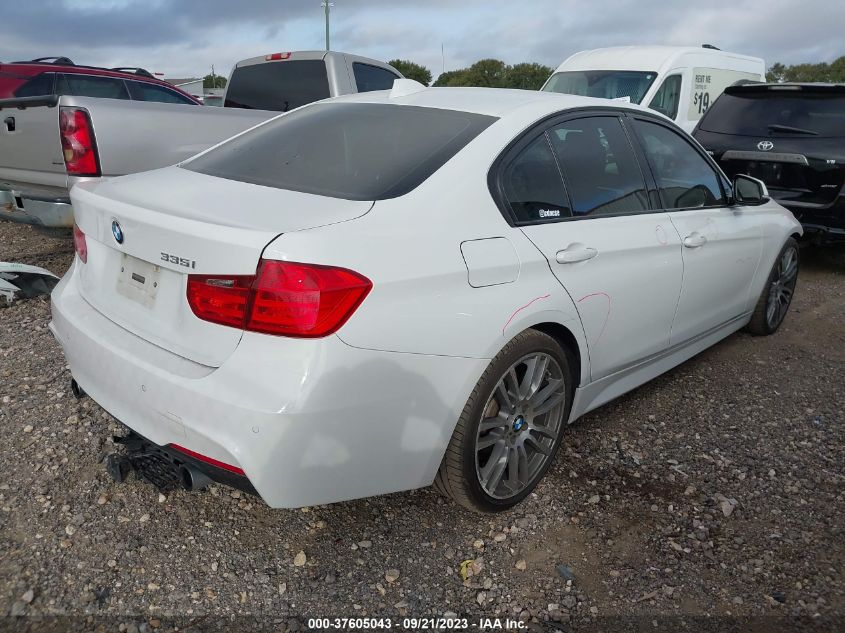 2013 BMW 3 SERIES 335I - WBA3A9G50DNP38225