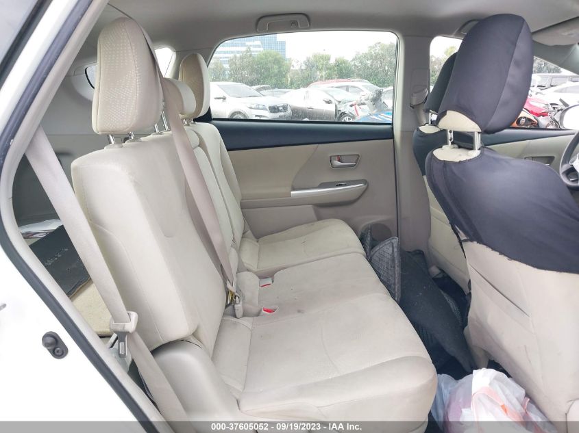 2013 TOYOTA PRIUS V TWO/THREE/FIVE - JTDZN3EU3D3289191