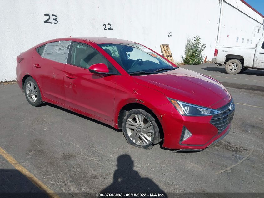 2019 HYUNDAI ELANTRA SEL - KMHD84LFXKU767010