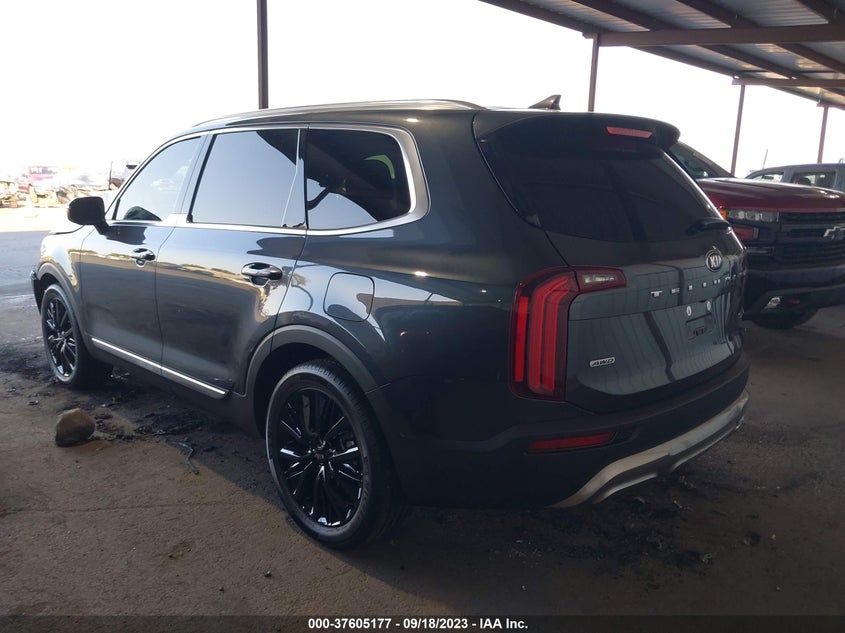 VIN 5XYP5DHC4LG009742 2020 KIA TELLURIDE SX