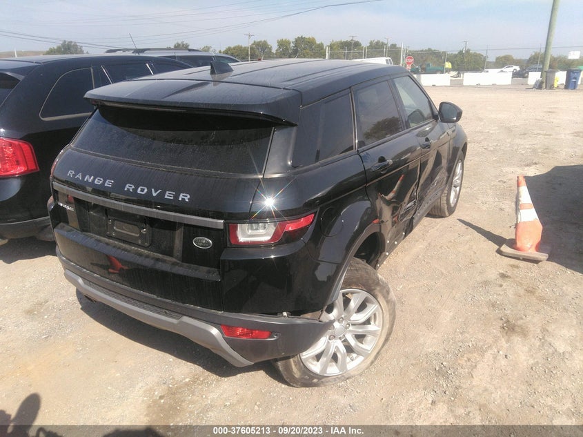 VIN SALVP2BGXHH187597 2017 LAND ROVER RANGE ROVER EVOQUE SE
