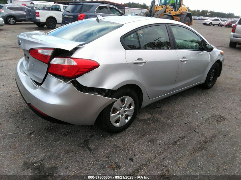 2014 KIA FORTE LX - KNAFK4A60E5066747