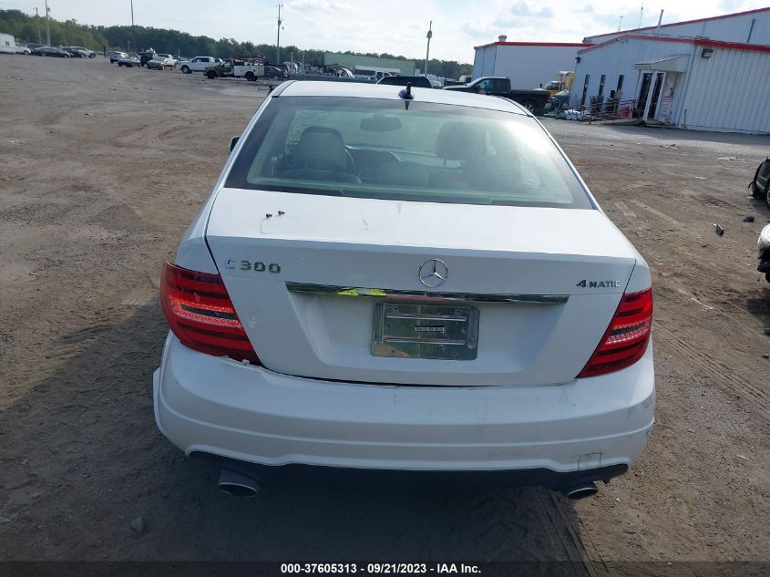 2013 MERCEDES-BENZ C-CLASS C 300 - WDDGF8AB7DR275965