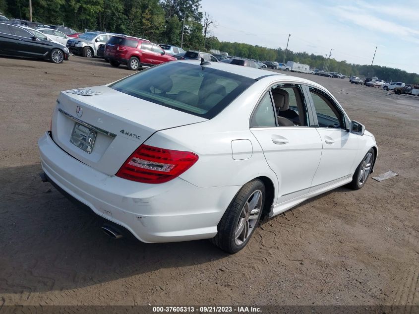 2013 MERCEDES-BENZ C-CLASS C 300 - WDDGF8AB7DR275965
