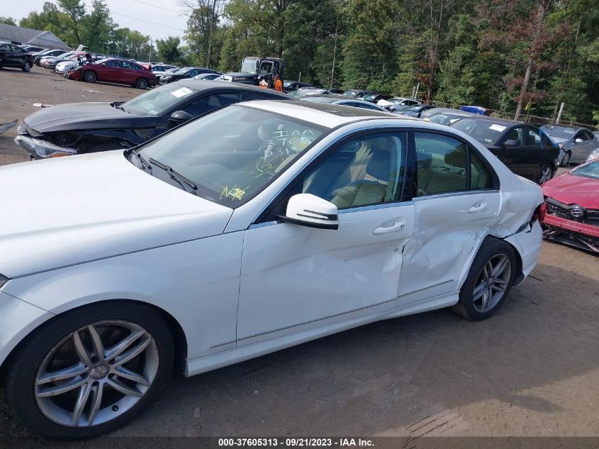2013 MERCEDES-BENZ C-CLASS C 300 - WDDGF8AB7DR275965