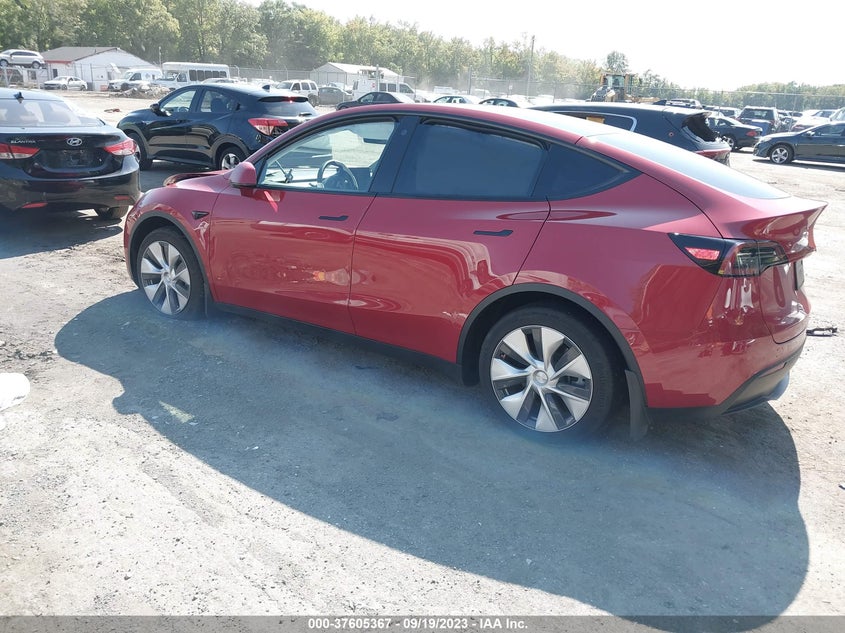 VIN 7SAYGDEE3PF604683 2023 TESLA MODEL Y