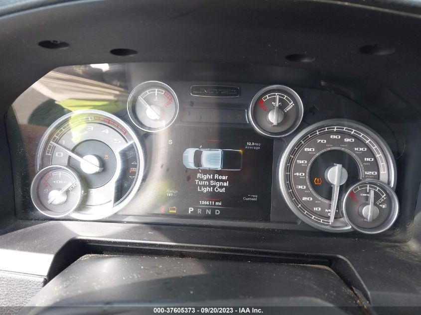 2013 RAM 2500 LARAMIE LIMITED - 3C6UR5GL6DG612099
