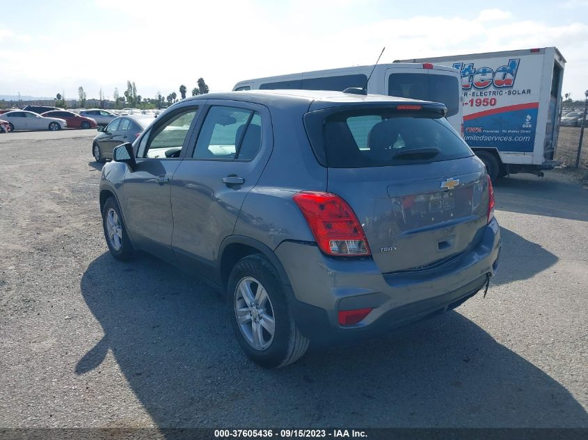 3GNCJKSBXLL326861 Chevrolet Trax LS 3