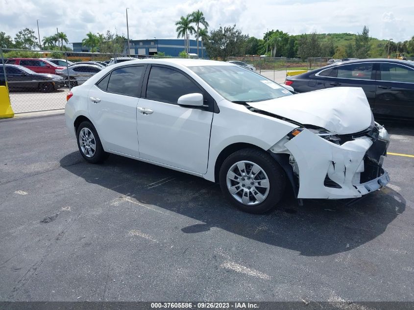 2019 TOYOTA COROLLA L/LE/XLE/SE/XSE - 5YFBURHE4KP888083