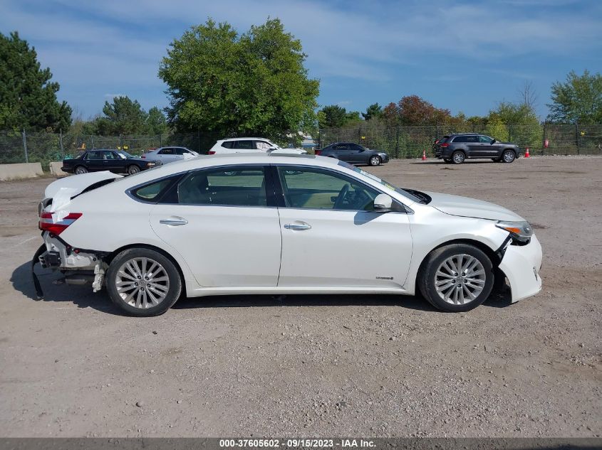 2013 TOYOTA AVALON HYBRID XLE PREMIUM 4T1BD1EB0DU003021