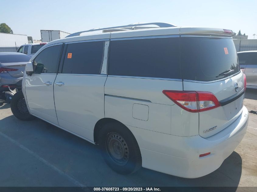 2015 NISSAN QUEST S - JN8AE2KP8F9130029