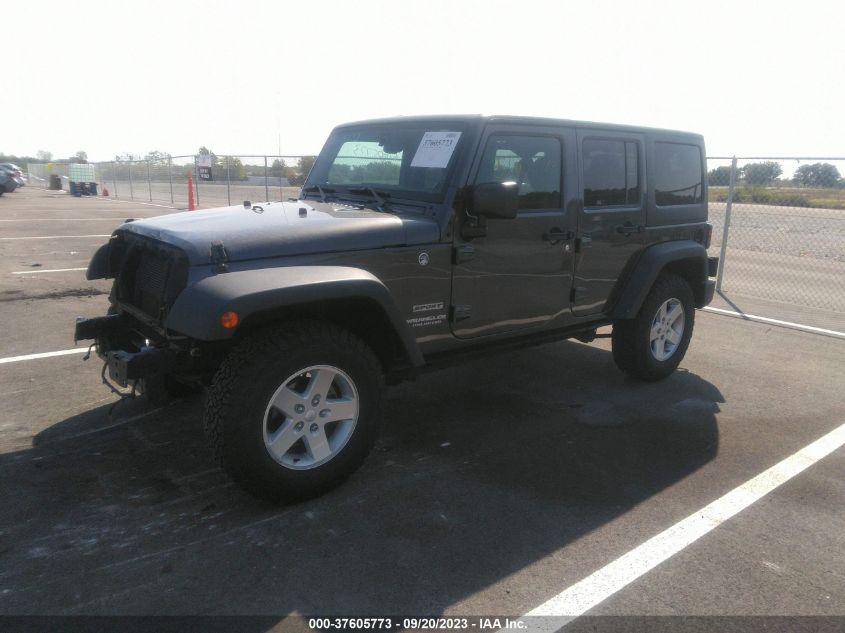2016 JEEP WRANGLER UNLIMITED SPORT - 1C4BJWDG4GL308622