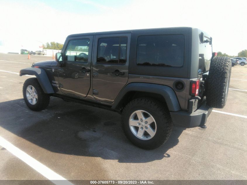2016 JEEP WRANGLER UNLIMITED SPORT - 1C4BJWDG4GL308622